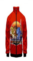 Thundercats 3D Baseball Jacket Men Bomber Jacket Harajuku Hip Hop Hoodie Casual Stand Collar Zipper Sweatshirt Casual Sportswear1536578