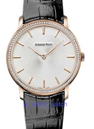 Aeipre Watch Luxury Designer Shoot 18K Rose Gold Diamond Automatic Mechanical Watch Mens Watch 15182OR