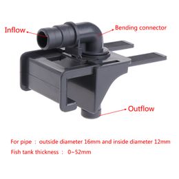 Fish for Tank Hose Holder Inlet Outlet Pipe Clamp Plastic Holders Aquarium Hoses Water Tube Clip Air Drop Shipping