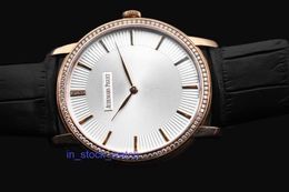 Aeipre Watch Luxury Designer 41mm 18K Rose Gold Original Diamond Automatic Mechanical Mens Watch 15182OR