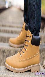 Boots 2021 Arrival Spring Autumn Men Suede Leather Unisex Style Fashion Male Work Shoes Lover Boot Large Size17815336