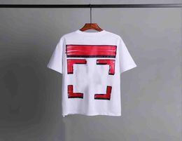 MultiStyle Off Fashion Mens Top Tee Painting Print Casual Tee Tops Back Printing Shirt EU SIZE8825127