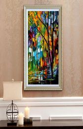 Forest 100 hand painted oil painting modern home decoration canvas painting high quality palette painting JL1049929022