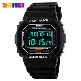wholesale watch outdoor sports running diving swimming waterproof led digital watches Military THOCK Resistant watch 2558
