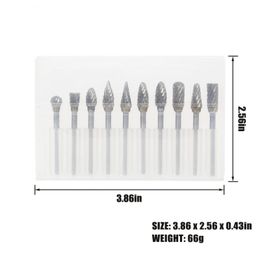 Tungsten Carbide Routing Router Bits Burr Rotary Tools Rotary Carving Carved Knife Cutter Tool Engraving Wood Working for Dremel