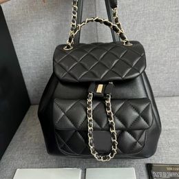 7A Designer Mini Backpack Style Duma Quilted Leather Handbags 23cm High Imitation Woman Purses with Box 1996