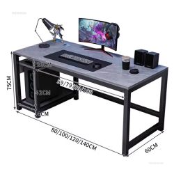 Bedroom Computer Desks Home Desktop E-sports Game Table Simple Rental House Workbench Student Study Table Office Desk Furniture