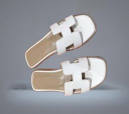New style Fashion Women Slippers Sandal Solid Beach Slides Skin Royal Dark Grey Khaki Maroon Classic Men Shoes Sandals1078682