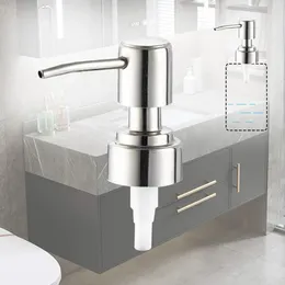 Liquid Soap Dispenser 1pc Stainless Steel Pump Head Nozzle With Tube Shampoo Bathroom Kitchen Supplies