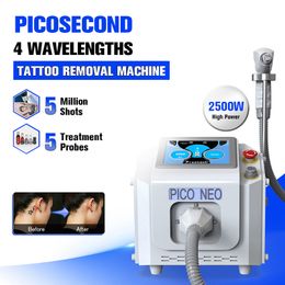 Pico Nd Yag Laser Picosecond Tattoo Removal Machine Pigment Therapy Skin Tightening Whitening Rejuvenation Honeycomb Shape Beauty Equipment for Salon