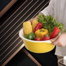 Plates Ultimate Plastic Double-Layer Draining Basket For Kitchen Efficient Vegetable Washing Basin A Must-Have Every Modern Home