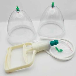 Breastpumps Breast Butt Enhancement Pump for Women Lifting Vacuum Cupping Suction Therapy Enhancer Machine Massage Relaxation Body Massager Q240528