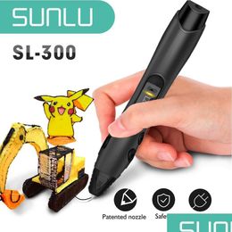 3D Printer Scanning Sunlu Pen Sl300 New Diy Gift Ship With Uk Eu Us Plug 8 Digital Speed Control For Ding And Drop Delivery Computers Ott5R