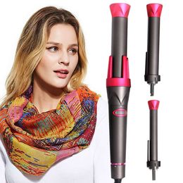 Ny stil Automatisk curlingjärn Kvinna LCD Digital Electric Hair Curler