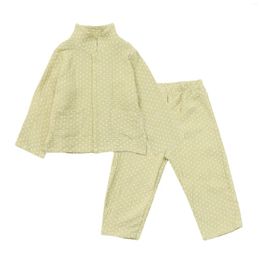 Clothing Sets 1-6Y Children Boys Girls Polka Dots Pyjamas Clothes Set Cotton Casual Long Sleeve Tops Pants 2Pcs Spring Autumn Kids Pjs