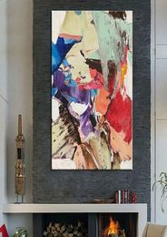 Modern Abstract Oil Painting on Canvas Wall Art Pictures for Living Room Nordic Minimalist Decorative Posters Prints Home Decor6592950