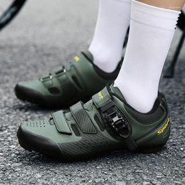 Cycling Shoes Lock-free Sneakers For Men And Women Breathable Bicycle Mountain Bikes Road Hard Soles