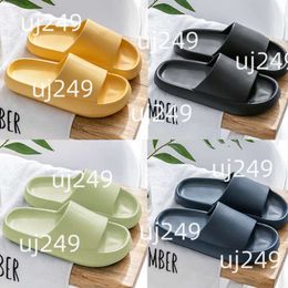 Slippers for Men Women Women Color Solid Hots Low Brancos e Brancos Braxos Luz Sea Verde Multi Walking Menve