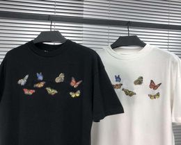 21SS ANGELS Beauty tide PALM printing ANGELS PA Letter Print round neck short sleeve Tshirt men and women Fashion couple Tshirt6005676