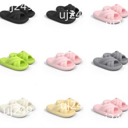 Summer Nuovi prodotti Designer di pantofole per donne Scarpe da donna Bianco bianco nero Pink Sandals grigio sandali Fashion-046 Slide piatti da donna Gai Scarpe da esterno GAI