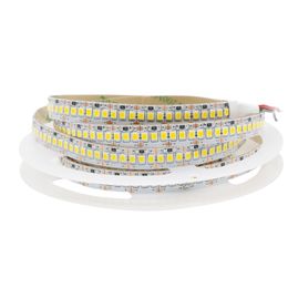 DC12V LED Strip No-Waterproof 5m Lot Fiexible LED Strip SMD 2835 240Led M Warm White White 1200LEDS Roll LED Tape Extra Bright 182Y
