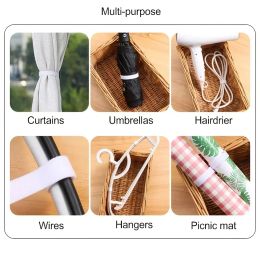 1PC Data Cable Management Cable Tie Reusable Removable Multi-purpose Wire Organizer Data Cable Storage Tape Plant Fixation