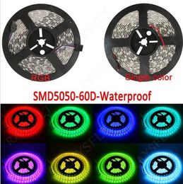 High Quality Led Strip 5050 SMD Red Blue Green Yellow Orange Warm White Cool White 5M 300led Waterproof Led Strip Light LL