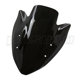 Motorcycle Double Bubble Windshield WindScreen Screen For 2003 2004 2005 2006 Kawasaki Z1000 Z 1000 Z750 Black Iridium Smoke