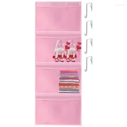 Storage Bags Stuffed Animal Bag Over Door Organiser Multifunctional Hanging Organisation Cloth Doll Collection Pocket For Baby