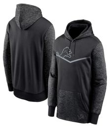 Reflective Sweatshirts Detroit039039Lions039039Men RFLCTV Chevron Pullover Hoodie Black5267770