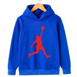 Autumn and winter creative basketball print hoodie for children 3-14 years old Harajuku Games sweatshirt boys and girls original