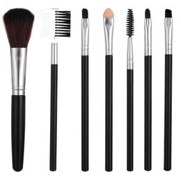 professional 7pcs/set makeup brushes portable blush make up brush beauty tools