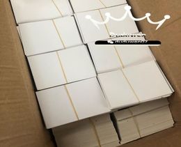 paper cards 100pcs clear smoothly printed C letter thick paperboard Jewelry Gift Packaging classic wrap1648430