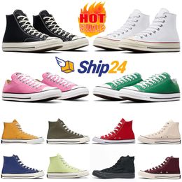 Converse Chuck Taylor All Star Canvas Schuhe für Männer Frauen Designer 70 1970er Jahre Sneakers High Low Top Schuh dreifach schwarz weiß rosa grün Outdoor Sport Turnschuhe