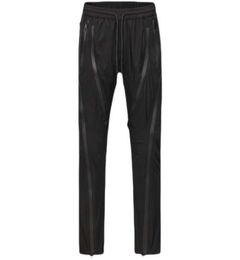 Men039s Pants Undermycar glued side zipper high arcade pants men039s fashion American vibe loose overalls7218896