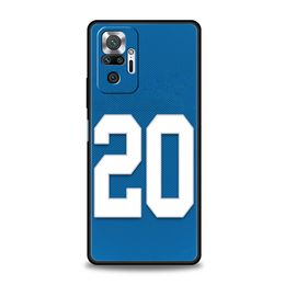 Football Player National Team Jersey Phone Case Cover for Redmi Note 12 11 10 Pro Plus 8 8T 9 K50 K40 Gaming 9A 9C 9T Pro Shell