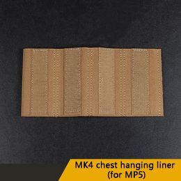 MK4 Chest Hanging Liner (For MP5) Quadruple Magazine Bag Tactical Vest Sub-bag Kit