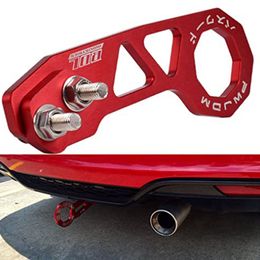 4 Pack Rear Tow Hook Universal Car Trailer Ring Aluminium Alloy Racing Tow Hook Car Modified Rear Bumper Rear Towing Hook