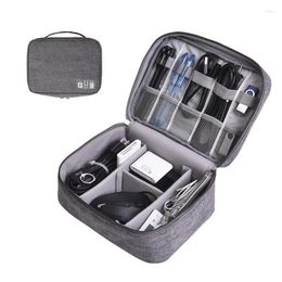 Storage Bags Digital Organiser USB Gadgets Cables Wires Charger Power Battery Zipper Cosmetic Case