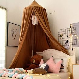 Crib Hung Dome Mosquito Net Baby Girl Room Decor Kids Bed Canopy Tent L2405