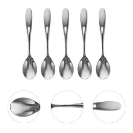 Coffee Scoops Stainless Steel Spoon Cake Spoons Stirring Mixing Multifunctional Small Sugar Dessert Soup