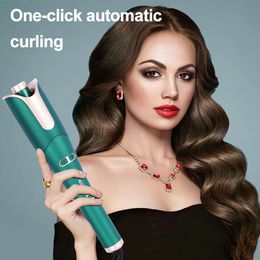 Ferramentas quentes personalizadas 360 WAVER ARMA DE PRAIA Wand Wand Curling Iron Styling Electric Auto Girlating Hair Malleiro Automático