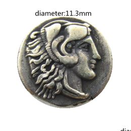 Arts And Crafts G66 Greece Ancient Sier Plated Craft Copy Coins Metal Dies Manufacturing Factory Price Drop Delivery Home Garden Gifts Otanm