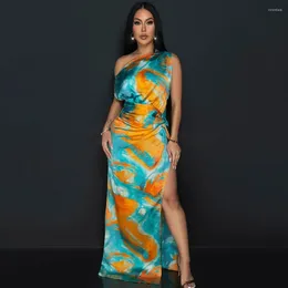 Ethnic Clothing Dresses For Women Elegant Dashiki Summer Off The Shoulder Maxi Dress Ladies Traditional Africa Fairy Long