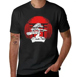 Men's Polos Japanese Culture Aesthetic Zen Buddhist Garden Bonsai Tree T-Shirt Quick-drying Blanks Mens Graphic T-shirts Hip Hop