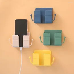 Storage Bags Wall-mounted Box Remote Installation Mobile Phone Plug Charging Multi-function Bracket