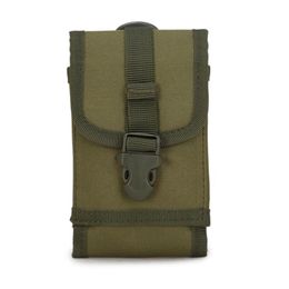 Waist Bags Molle Man Pack Camo Oxford Tactical Multifunctional Mobile Phone Case Crossbody For Men Small Outdoors Bag 238b