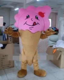 Stage Performance Ice Cream Props Mascot Costume Halloween Christmas Fancy Party Cartoon Character Outfit Suit Adult Women Men Dress Carnival Unisex Adults