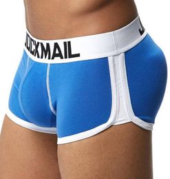 JOCKMAIL Men Boxer Briefs Trunks Shorts Underwear Removable Push up Pad Underpants Bulge Pouch Butt Lifting Male Panties Knickers4472236