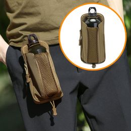 Outdoor Water Bottle Carrier Soft Pouch Multifunctional Bag Travel Hiking Holder Kettle Carrier Hanging Phone Accessories Bag